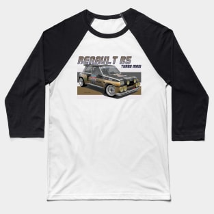 Renault R5 Turbo MAXI Baseball T-Shirt